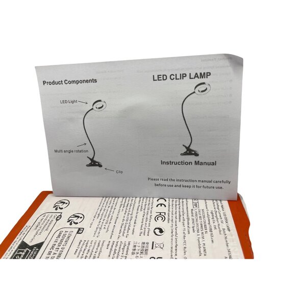 USB LED Clip Lamp For Professional Live Streaming Adjustable Multi-Angle USB 12L - Picture 5 of 5